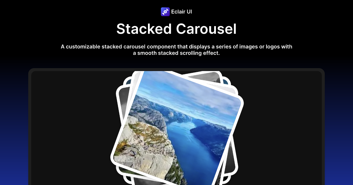 Stacked Carousel
